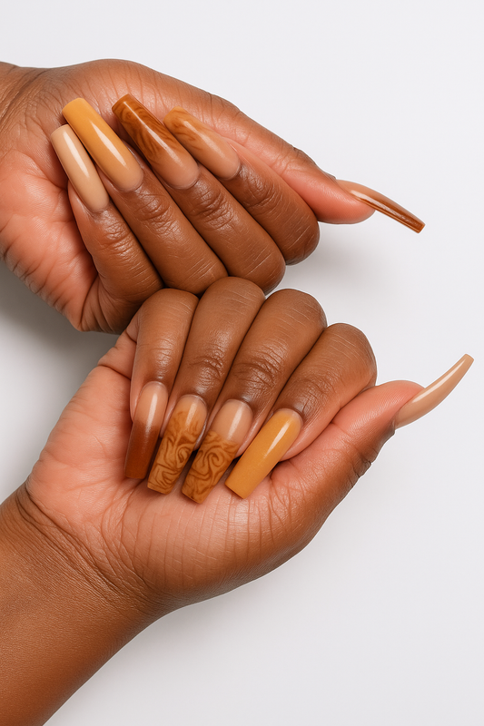 Naked Marble Handmade set